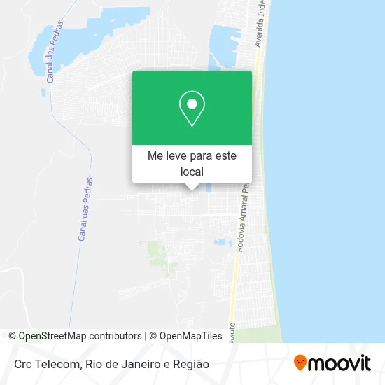 Crc Telecom mapa