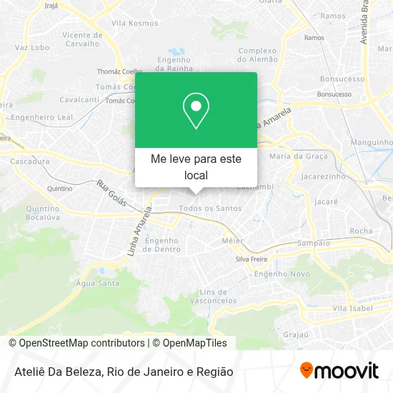Ateliê Da Beleza mapa