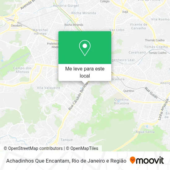 Achadinhos Que Encantam mapa