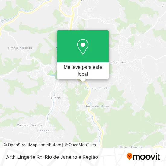 Arth Lingerie Rh mapa