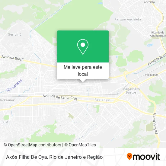 Axós Filha De Oya mapa