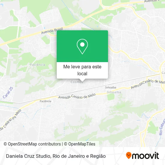 Daniela Cruz Studio mapa