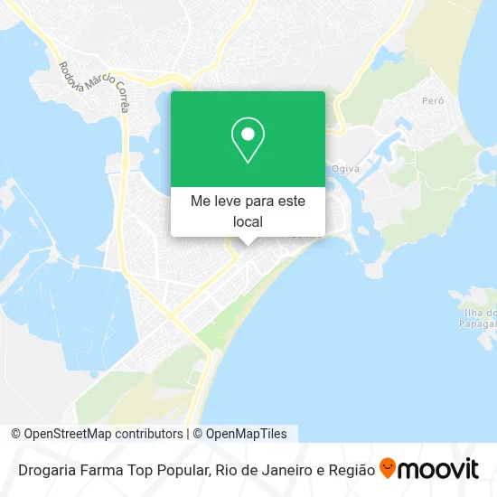 Drogaria Farma Top Popular mapa