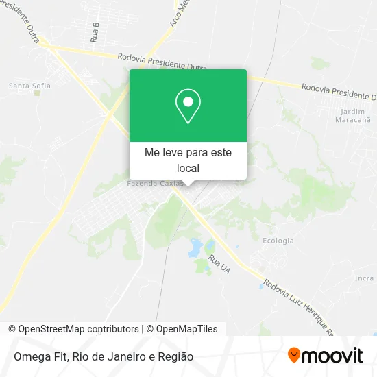 Omega Fit mapa