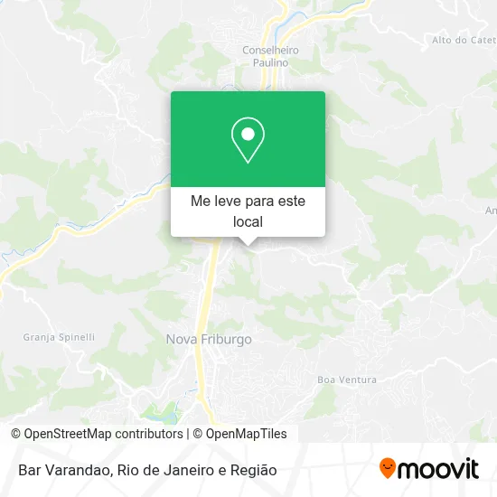 Bar Varandao mapa