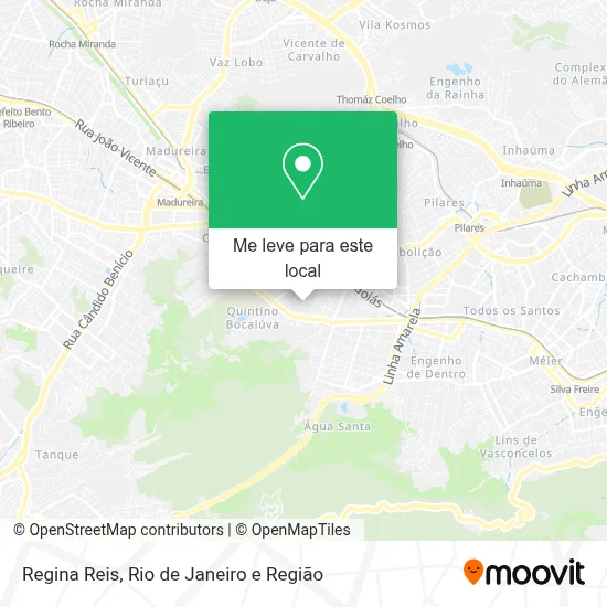 Regina Reis mapa