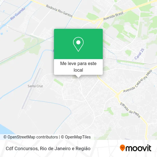 Cdf Concursos mapa