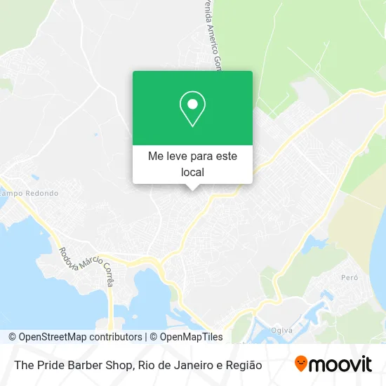 The Pride Barber Shop mapa