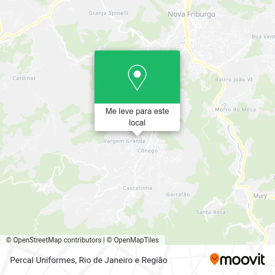 Percal Uniformes mapa
