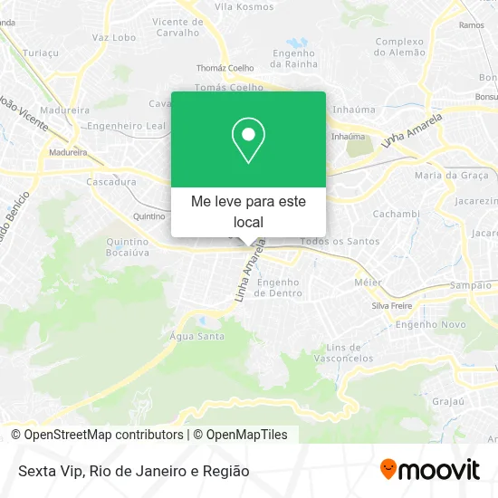 Sexta Vip mapa