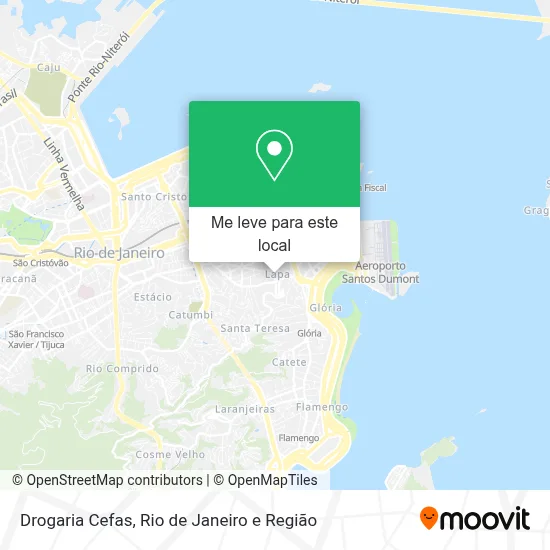 Drogaria Cefas mapa