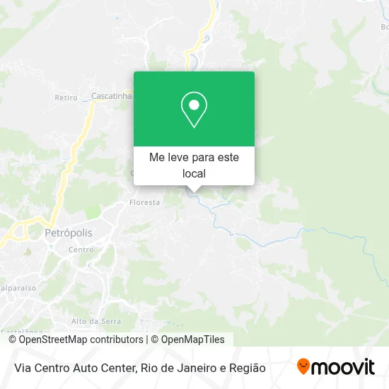 Via Centro Auto Center mapa
