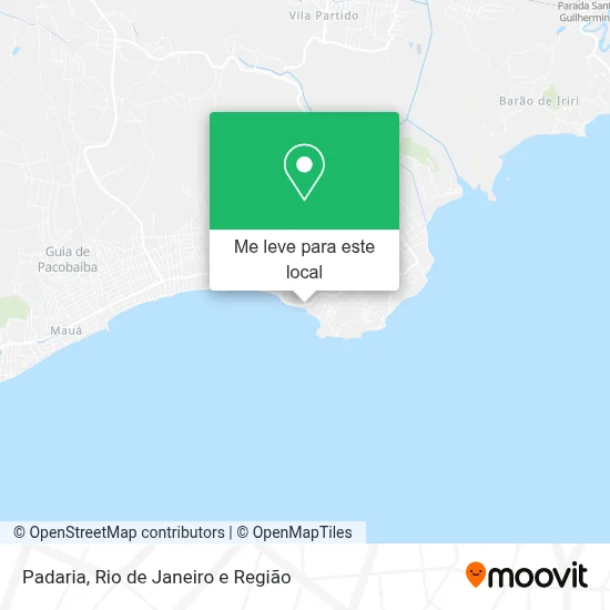 Padaria mapa