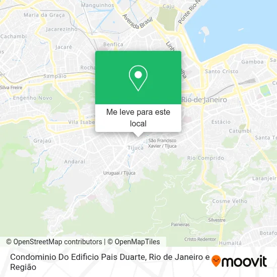 Condominio Do Edificio Pais Duarte mapa