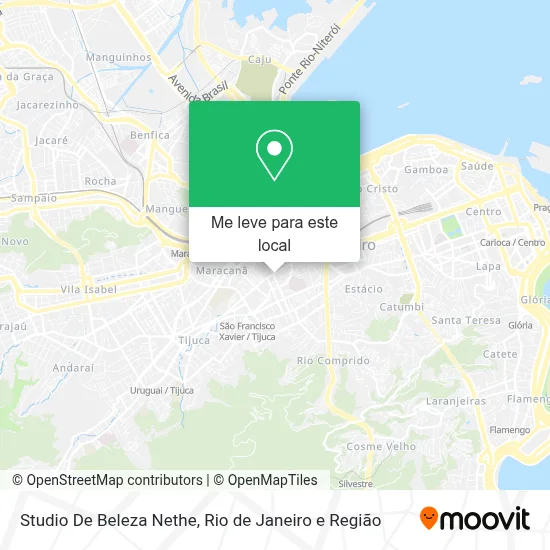 Studio De Beleza Nethe mapa