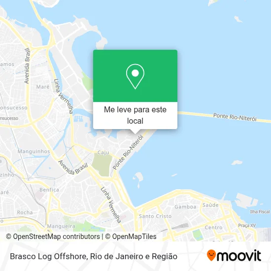 Brasco Log Offshore mapa