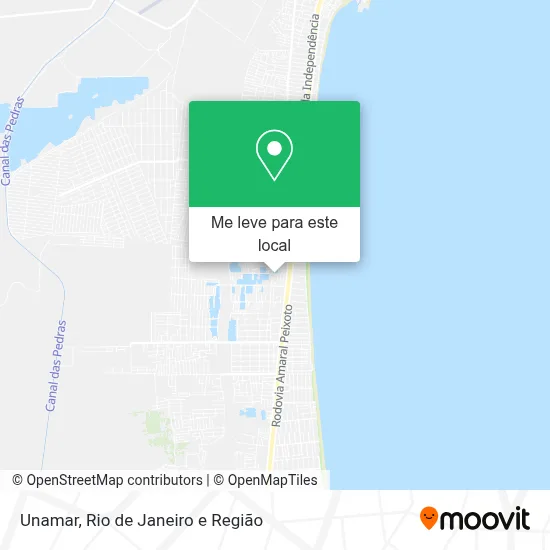 Unamar mapa