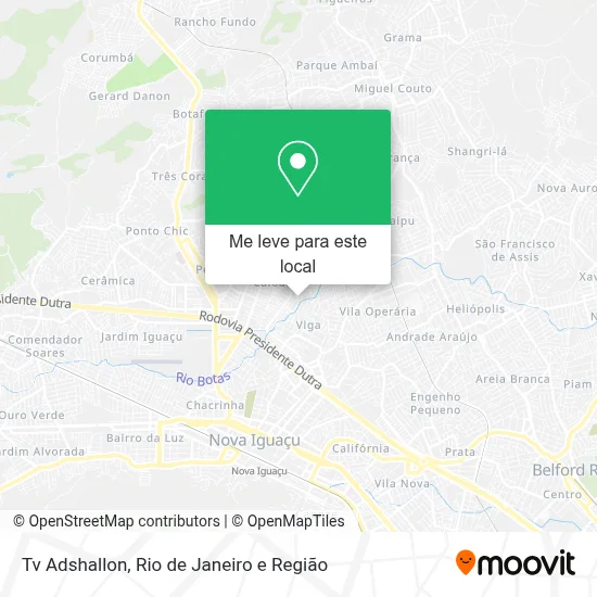 Tv Adshallon mapa