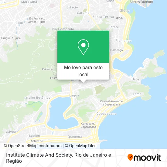 Institute Climate And Society mapa