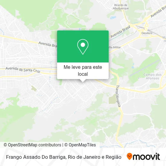 Frango Assado Do Barriga mapa