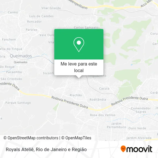 Royals Ateliê mapa