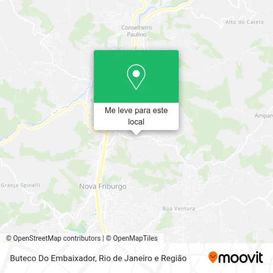 Buteco Do Embaixador mapa