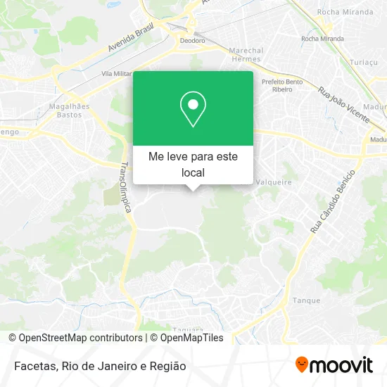Facetas mapa