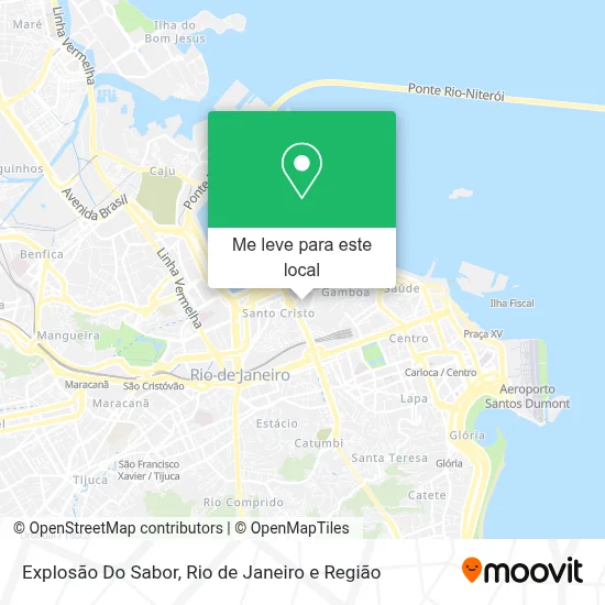 Explosão Do Sabor mapa