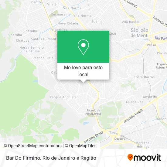 Bar Do Firmino mapa