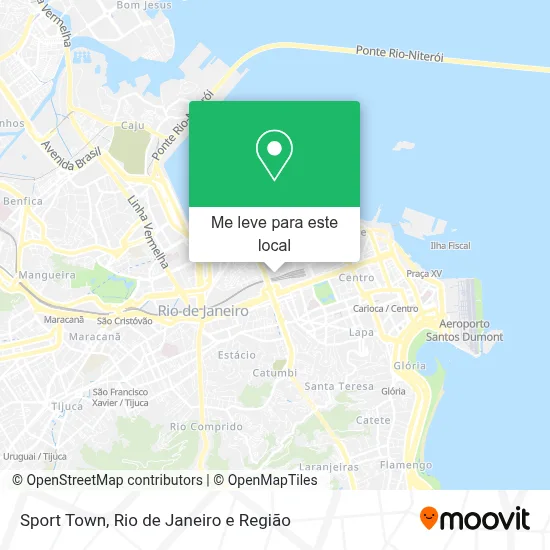 Sport Town mapa