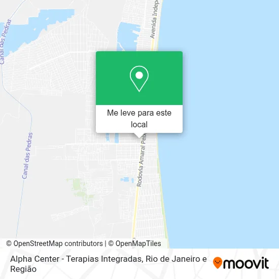 Alpha Center - Terapias Integradas mapa