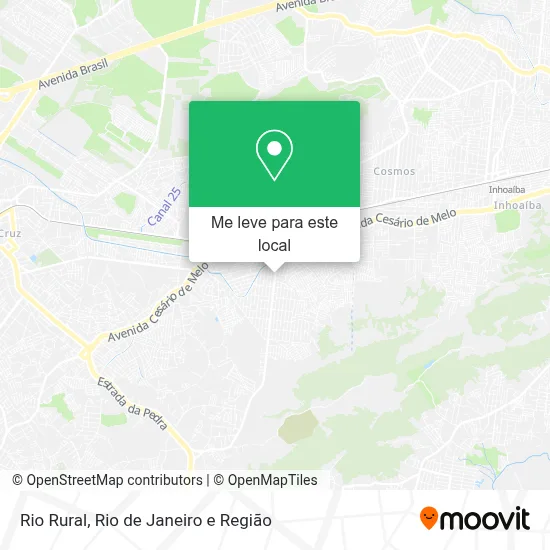 Rio Rural mapa
