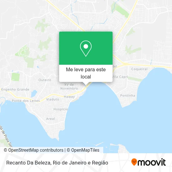 Recanto Da Beleza mapa