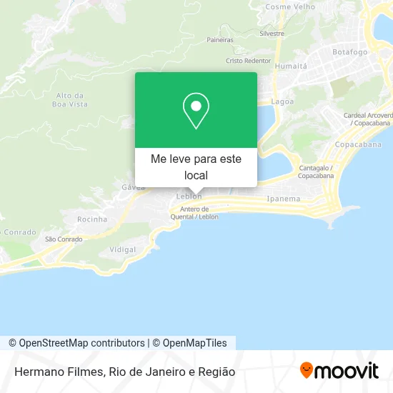 Hermano Filmes mapa