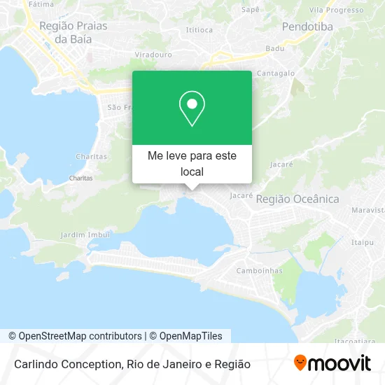 Carlindo Conception mapa