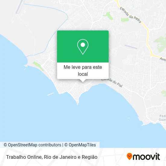 Trabalho Online mapa