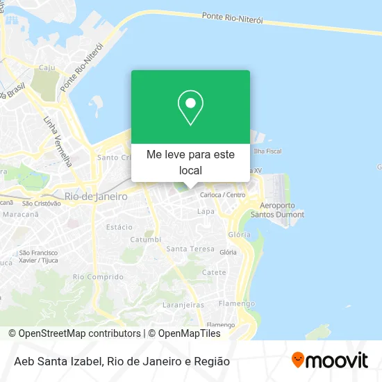 Aeb Santa Izabel mapa