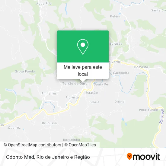 Odonto Med mapa