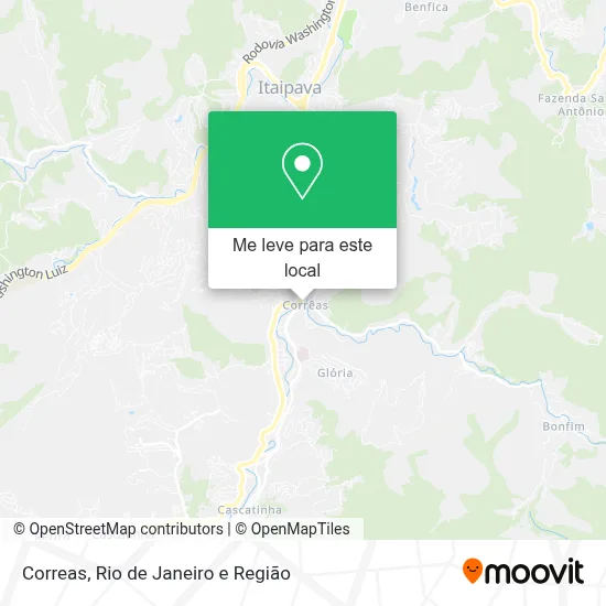 Correas mapa