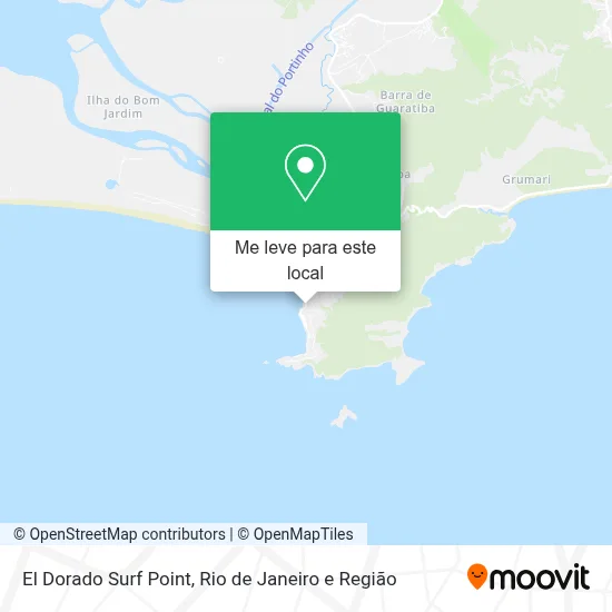 El Dorado Surf Point mapa