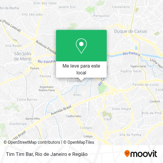 Tim Tim Bar mapa