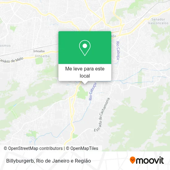 Billyburgerb mapa