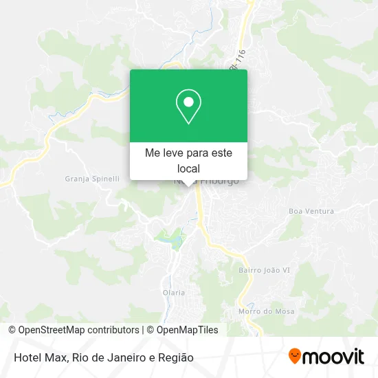 Hotel Max mapa