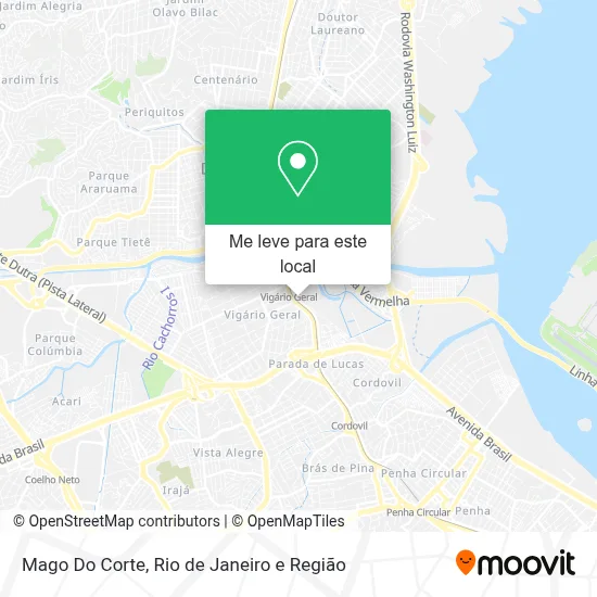 Mago Do Corte mapa