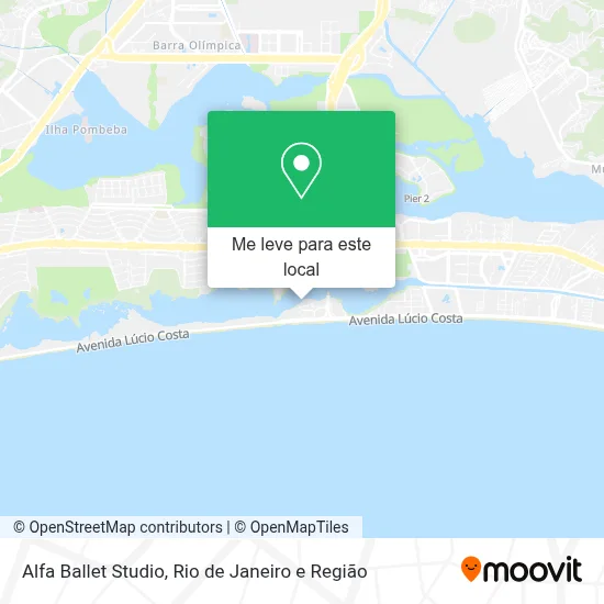 Alfa Ballet Studio mapa