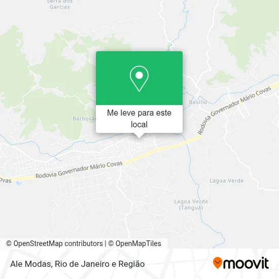 Ale Modas mapa