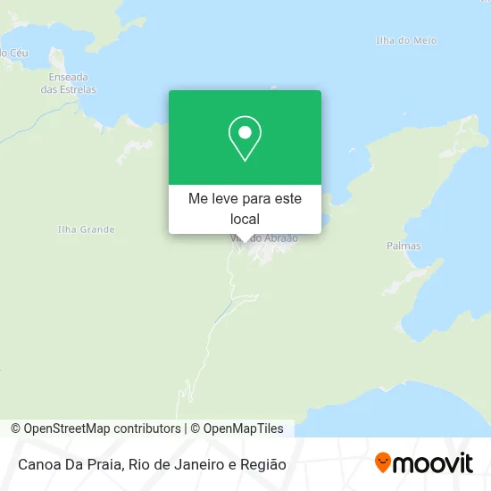 Canoa Da Praia mapa