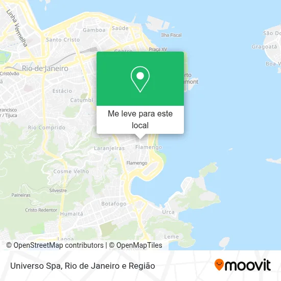 Universo Spa mapa