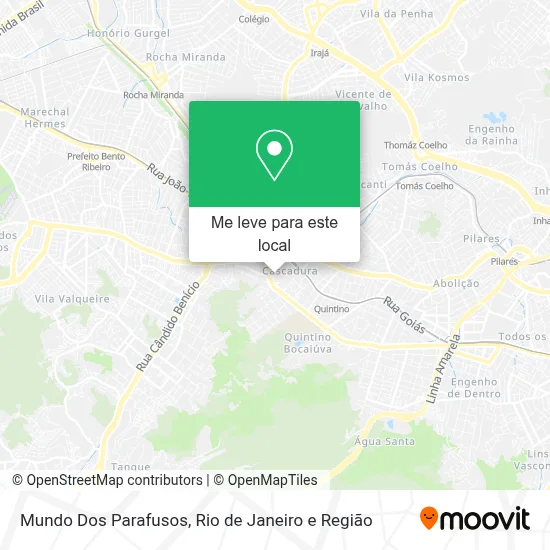 Mundo Dos Parafusos mapa