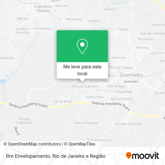 Rm Envelopamento mapa